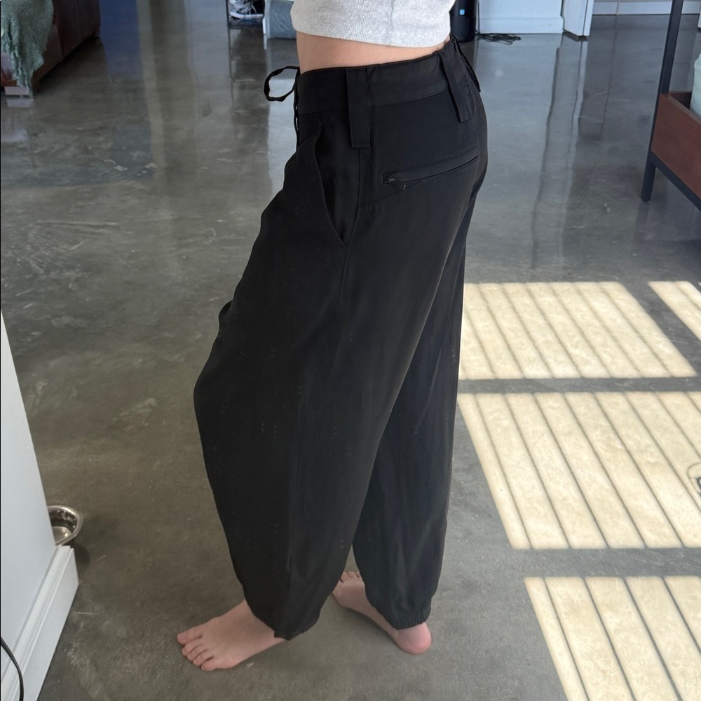 Y-3 Wide Leg Drawstring Pants - Picture 5 of 13